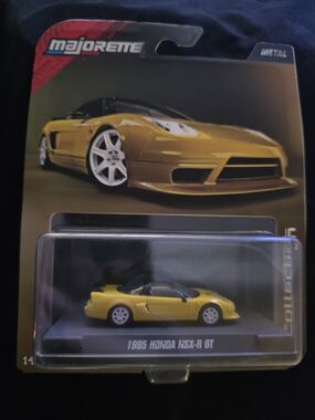 Yellow 1995 Honda NSX-R GT Die-Cast Toy Car